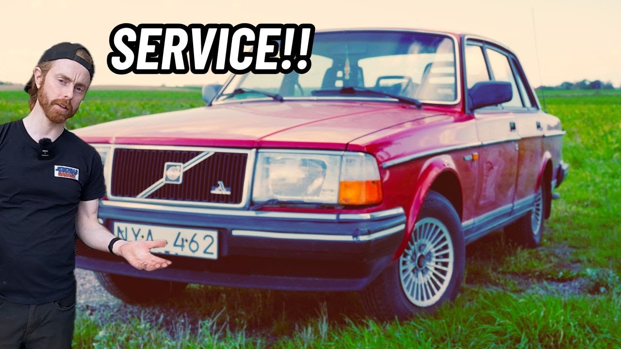 hur man byter olja, oljefilter och luftfilter - volvo 240 (B230F)