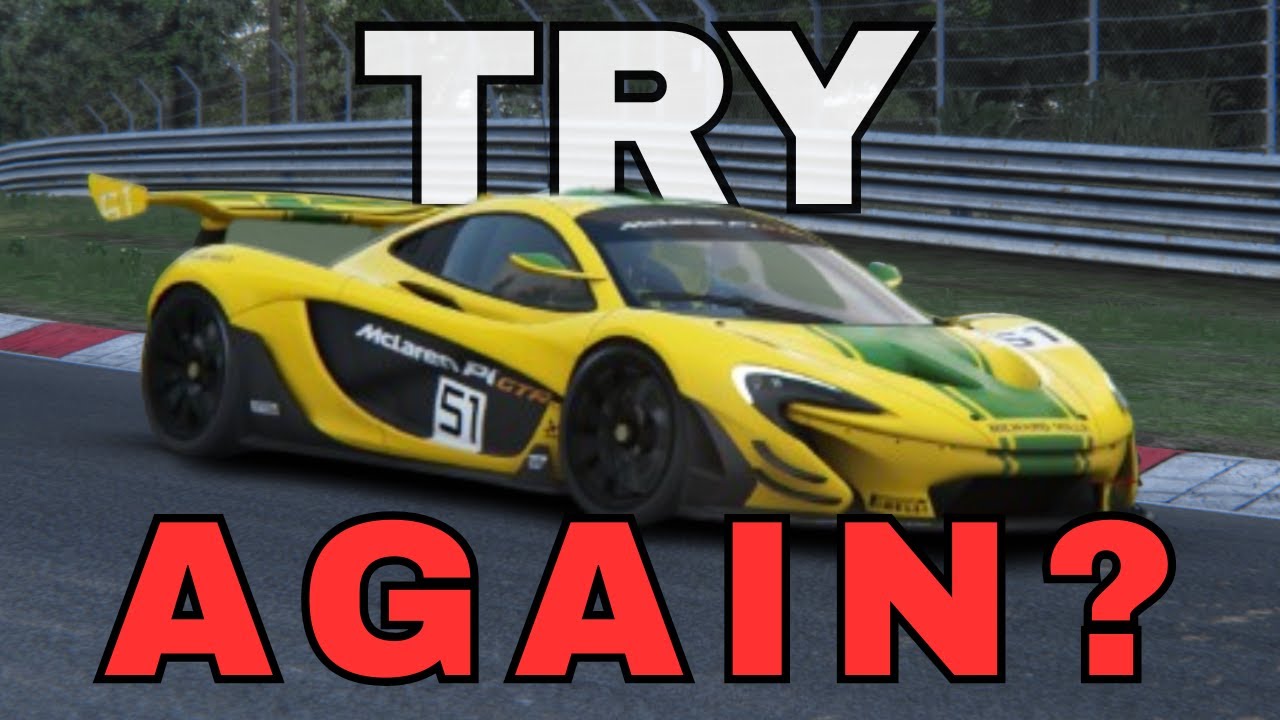 Assetto Corsa is Hard | McLaren P1 GTR Nürburgring