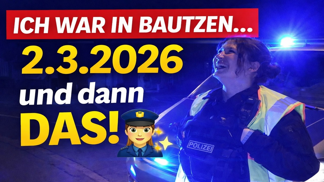 2.3.2026 in Bautzen… und dieses Lächeln vergesse ich nicht 💙👮‍♀️