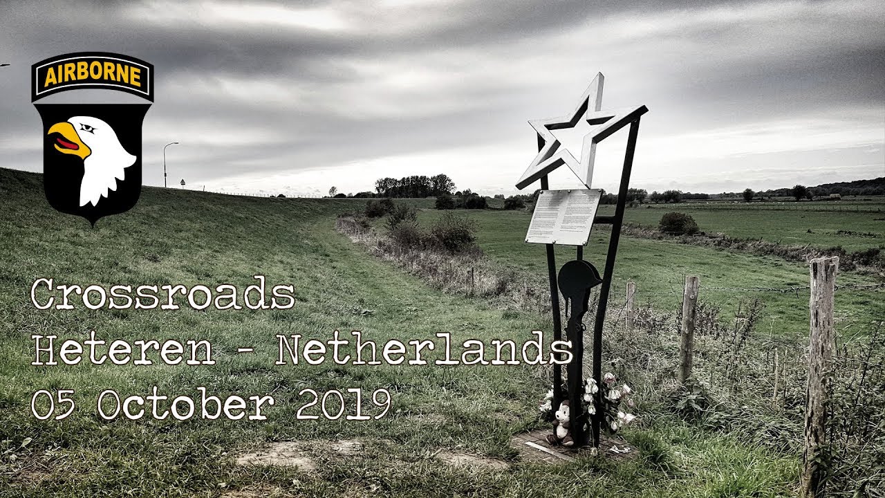 BAND OF BROTHERS, CROSSROADS 1944 - Heteren, Netherlands, THE SAME RUN..