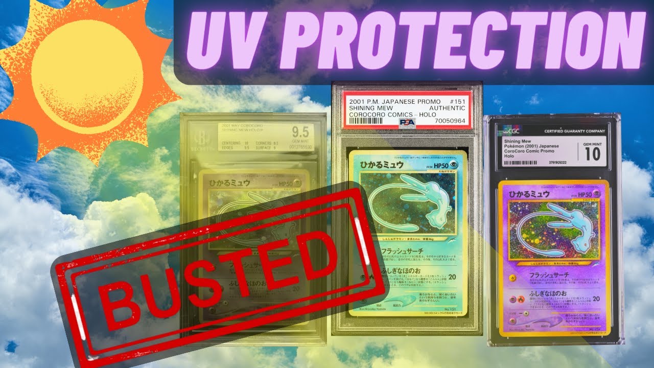 PSA vs. BGS vs. CGC UV Protection EXPOSED!!! 👀