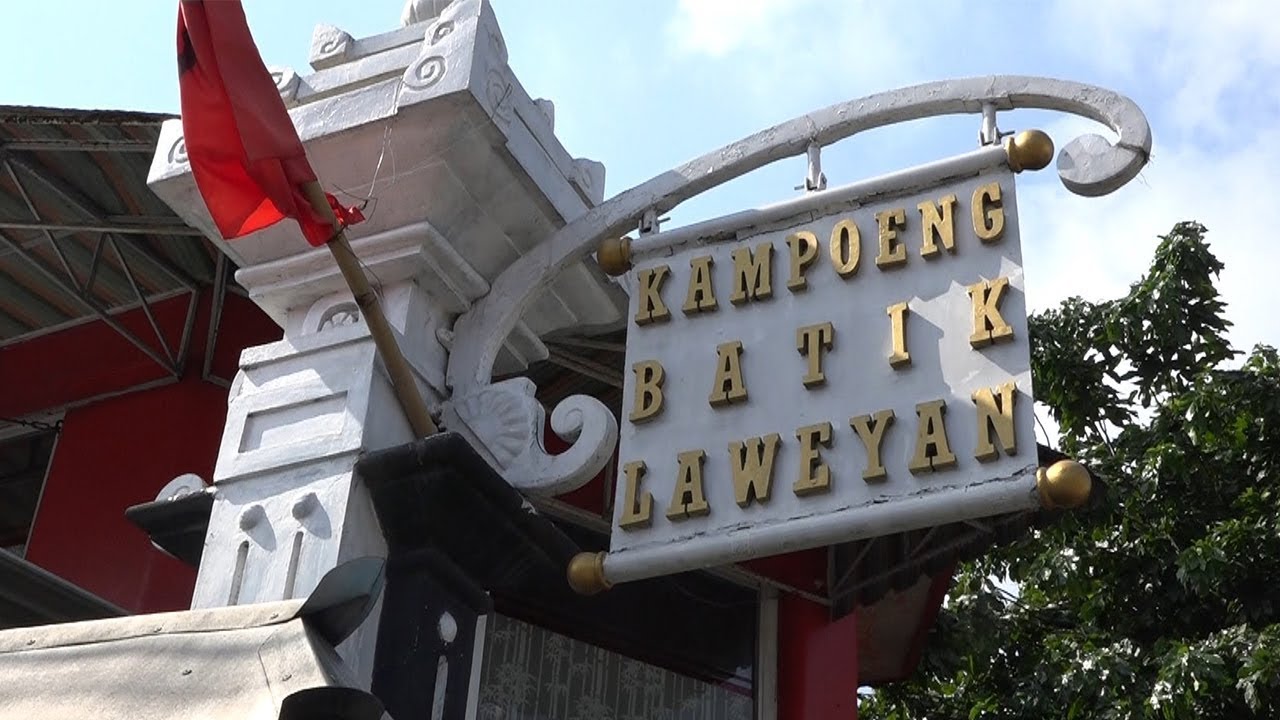 Destinati Foto Kampung Batik Laweyan Solo Jawa Tengah