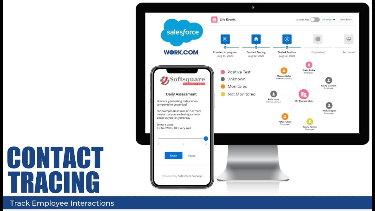 Salesforce Work.com Contact Tracing for Employees - Webinar IV