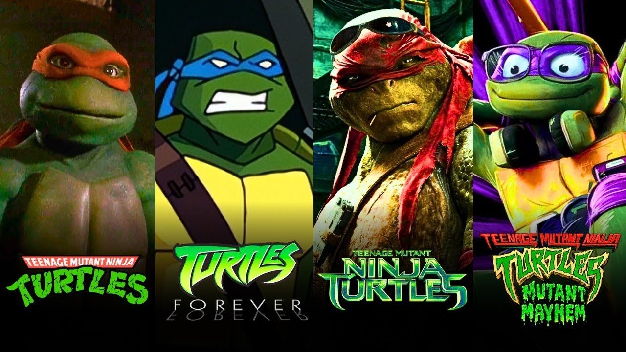 The Evolution of The Teenage Mutant Ninja Turtles