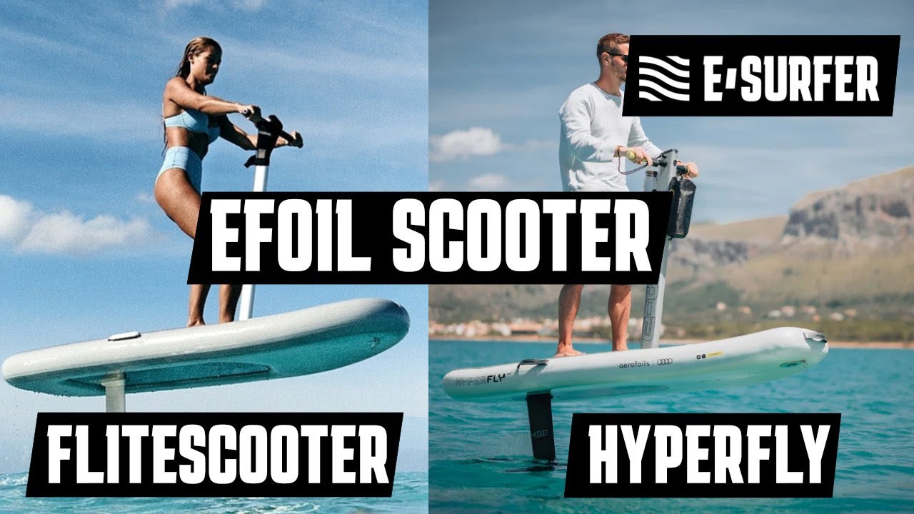 Flitescooter or Audi HyperFly - eFoil scooter review