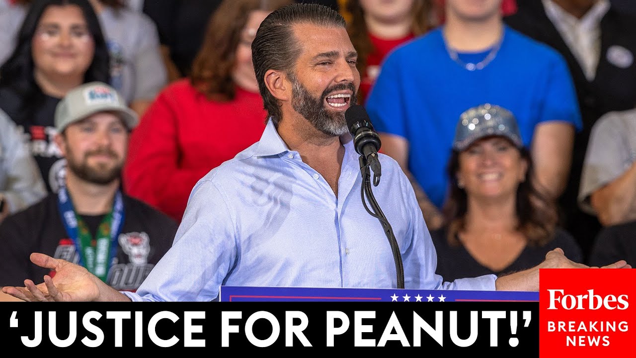 Donald Trump Jr.: Peanut The Squirrel Controversy Exemplifies 'Overreach' Of The Democratic Party
