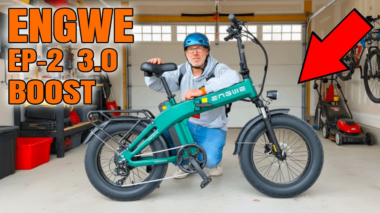 🔥 EBIKE ENGWE EP-2 3.0 Boost ⚡️ Bicicleta Eléctrica Plegable
