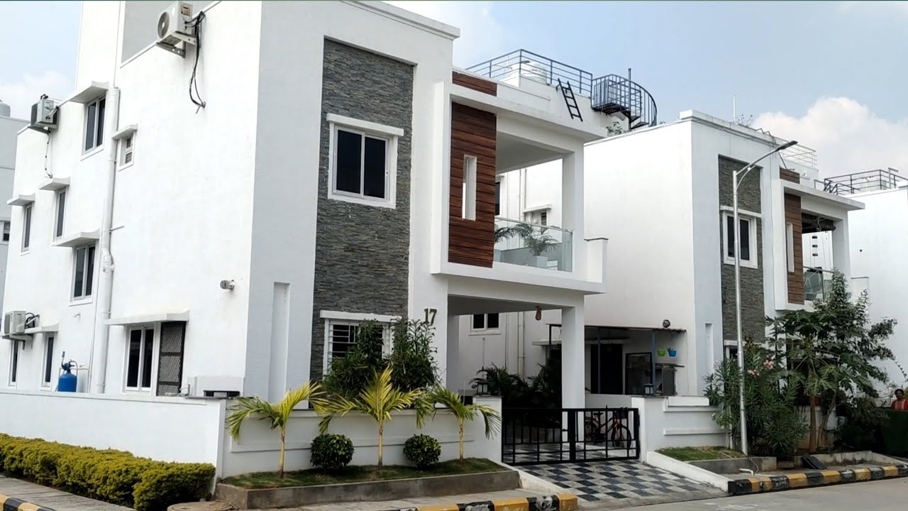 || 200 sq yards || Duplex villas for sale in gated community, Hyderabad