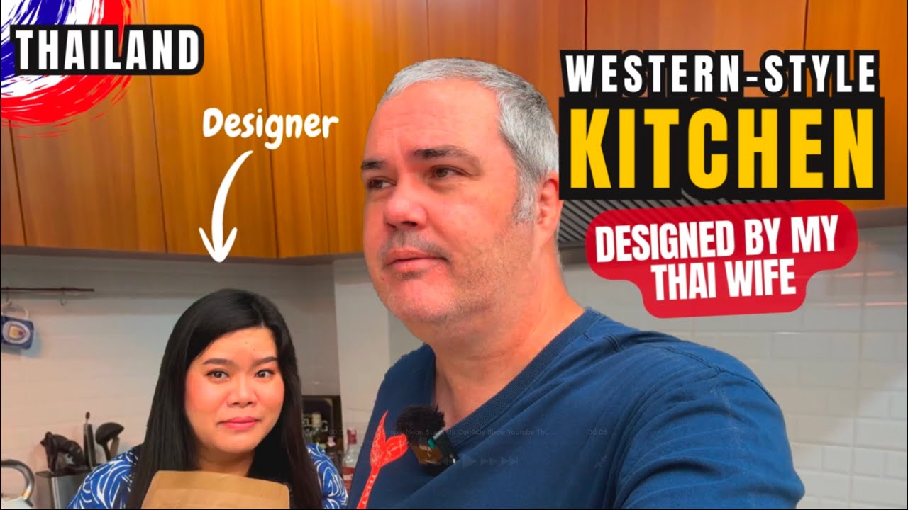 Our Western-style Kitchen in Thailand (Designed By My Thai Wife, Beau) 🇹🇭