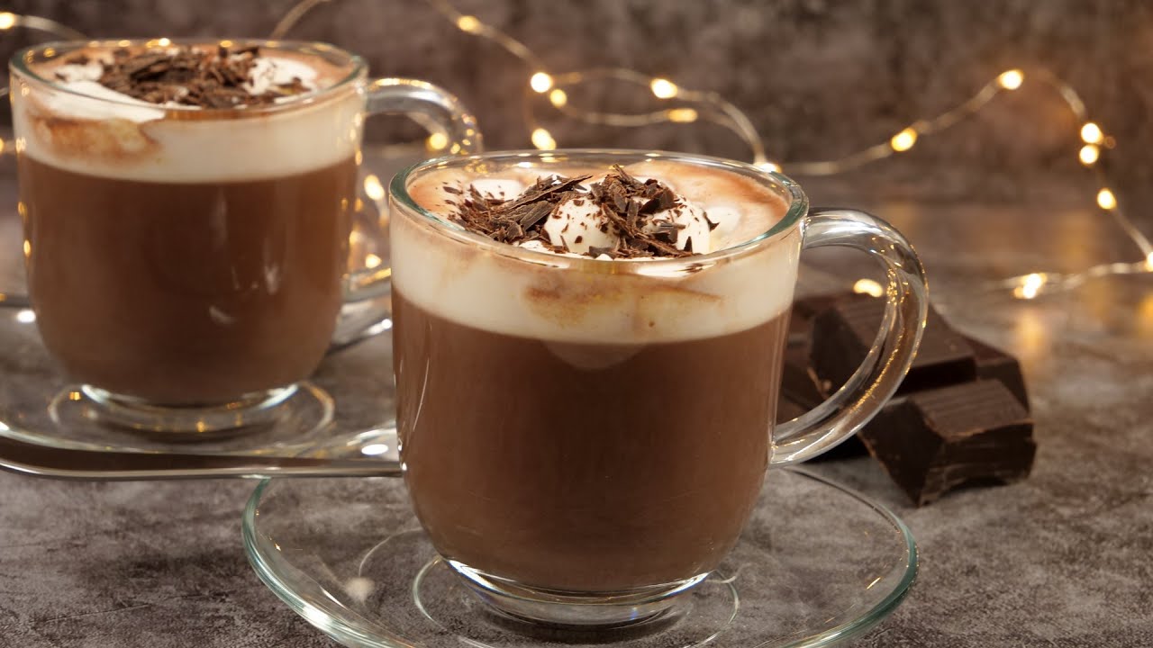 Die beste Hot Chocolate - Heiße Schokolade mit Sahne