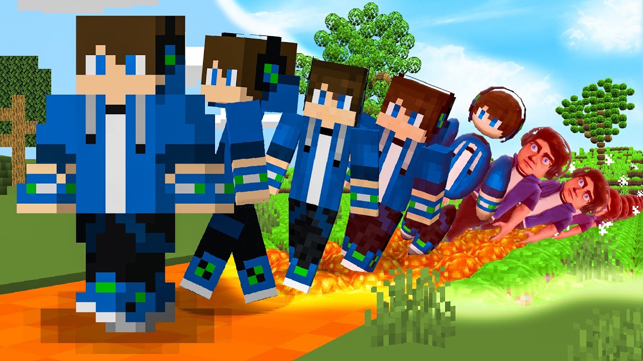 Minecraft, но от 2D к 3D, к 4D, к 5D