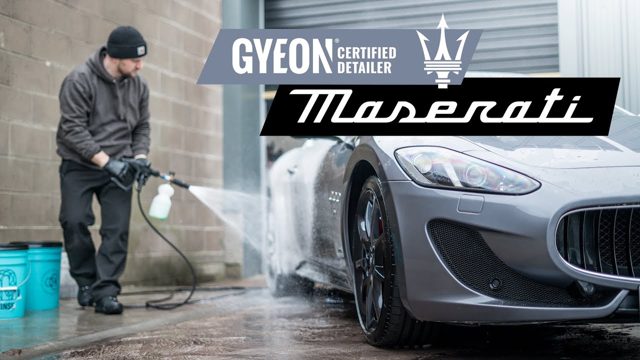 MASERATI GranTurismo - DEEP CLEAN! (ASMR)