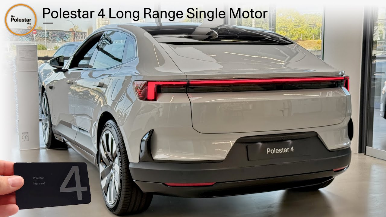 Polestar 4 '26 Long Range Single Motor || Экстерьер и интерьер