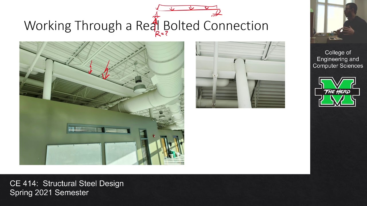 CE 414 Lecture 19a: Bolted Connection Analysis (2021.03.03)