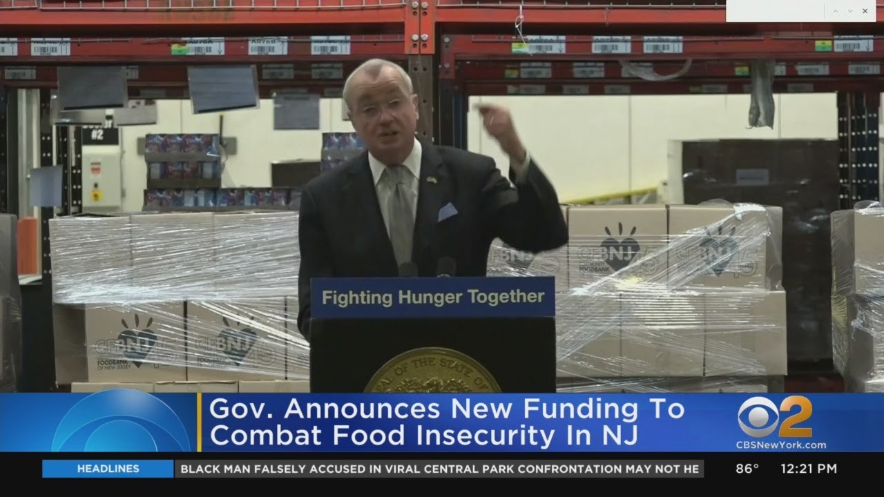 New Jersey Providing Funding For Food Security