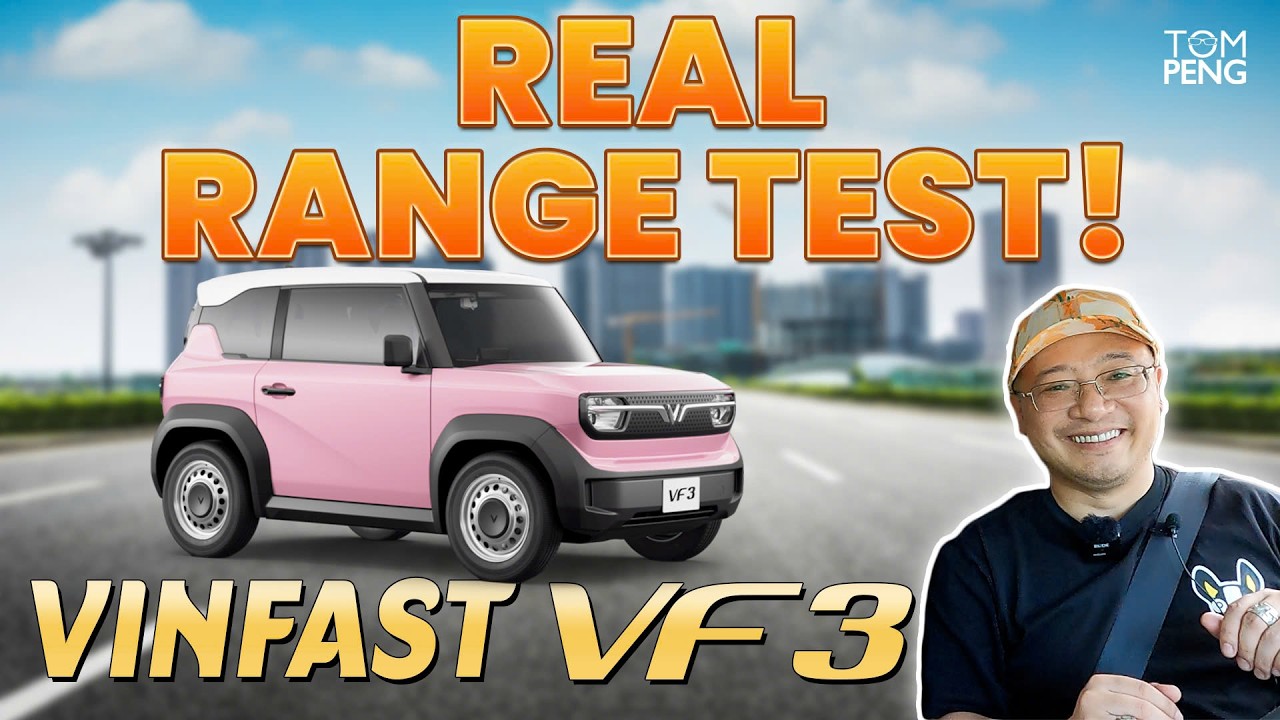 VinFast VF3 range test: How far can Vietnam&rsquo;s smallest EV go?