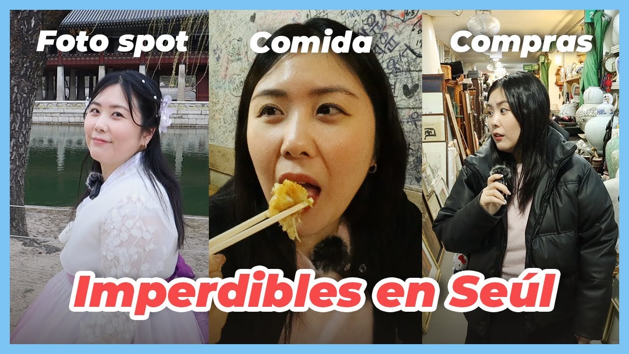 QUÉ DEBES CONOCER en COREA 🇰🇷 Gyeongbokgung, Mercado Gwangjang & Mercado Pungmul de Seúl
