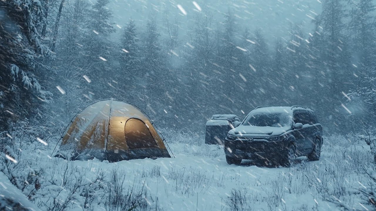 Harsh Winter Storm Fury┇Piercing Ice Winds & Intense Wind Ambience for Sleep & Relaxation