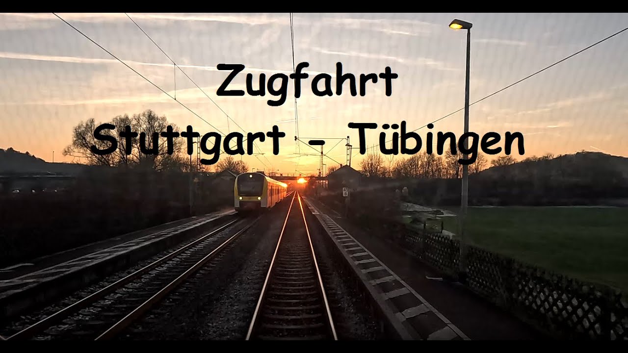 Führerstandsmitfahrt Stuttgart-Tübingen 27.12.2024 [4K]