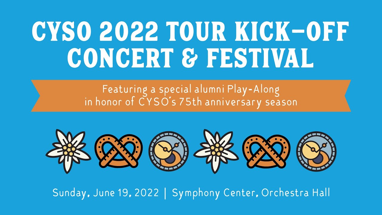 CYSO Tour Kick-Off Concert and 75th Anniversary Alumni Play-Along - Livestream