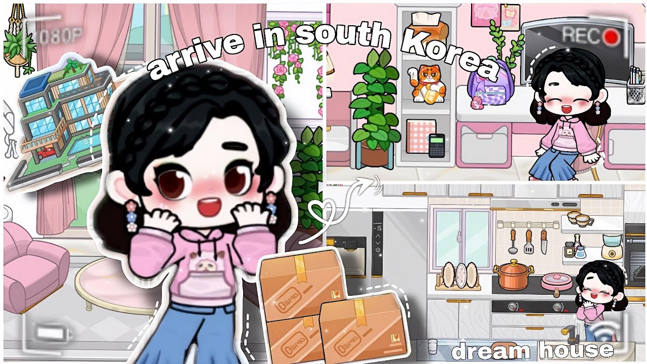 •~Arrive in south Korea~• 🇰🇷 part-2 | (role-playing) in game world 💕✨️