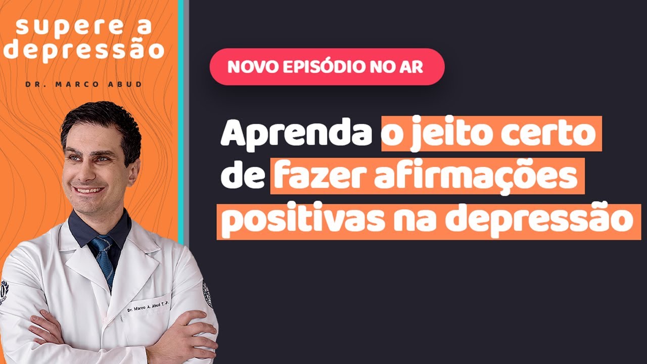AFIRMAÇÕES POSITIVAS PARA A DEPRESSÃO