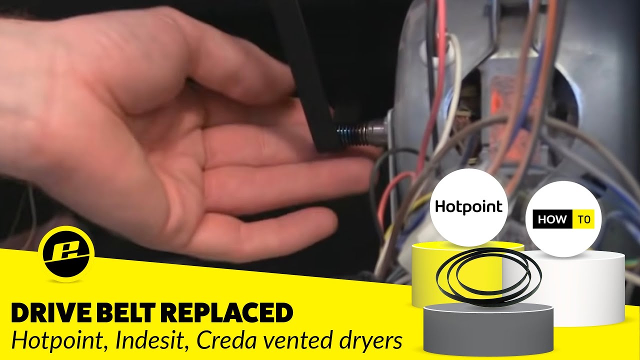 Замена ремня сушильной машины с вентиляцией — ЛЕГКО замените его самостоятельно!
