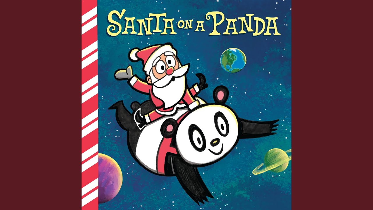 Santa on a Panda
