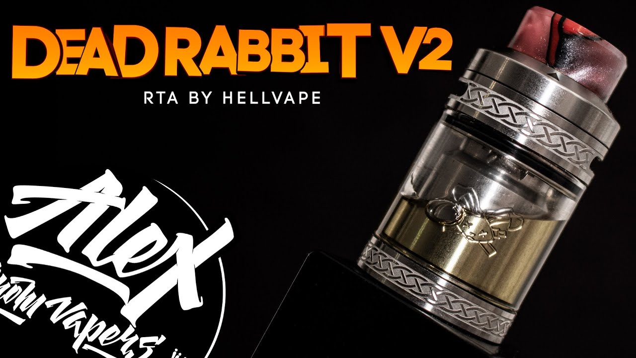 [НЕ]ПРОЛИВАЙКА  - Dead Rabbit V2 RTA by Hellvape l Alex VapersMD review 🚭🔞