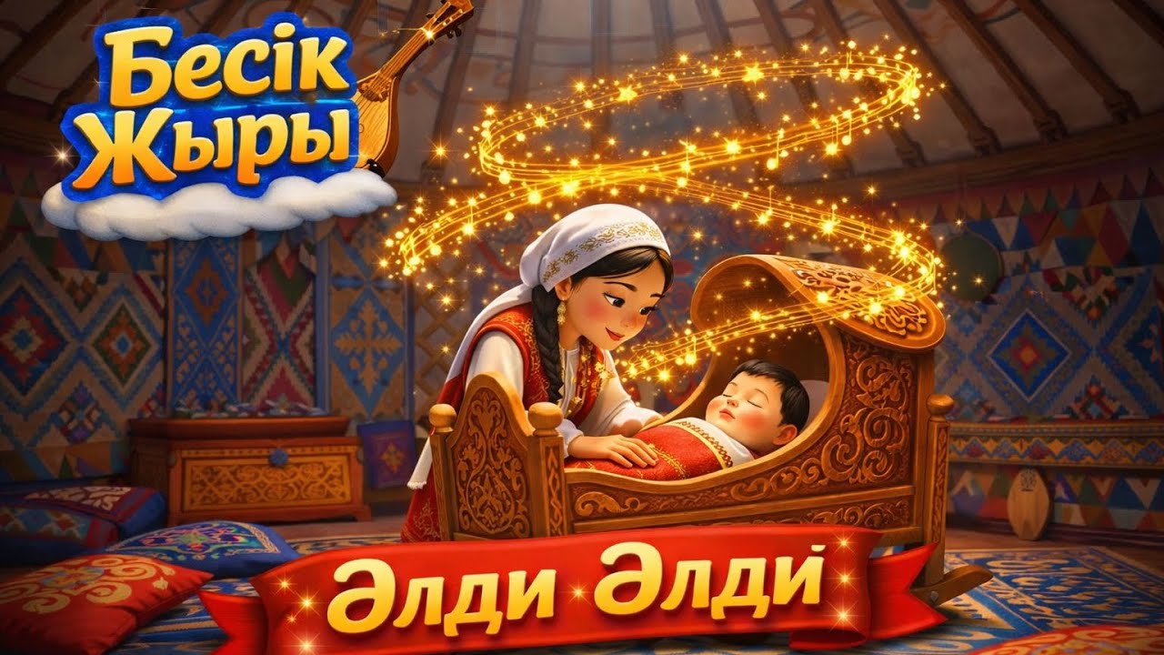 Бесік жыры  Әлди әлди – Сиқырлы бесік жыры | Ай мен жұлдыздар тербелген түнгі ән ✨