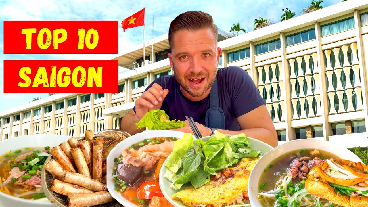 10 MUST TRY VIETNAMESE DISHES in SAIGON 🇻🇳 Phở - Bánh Mì & MORE ft.@Macoi24  & @Joe Parrilla