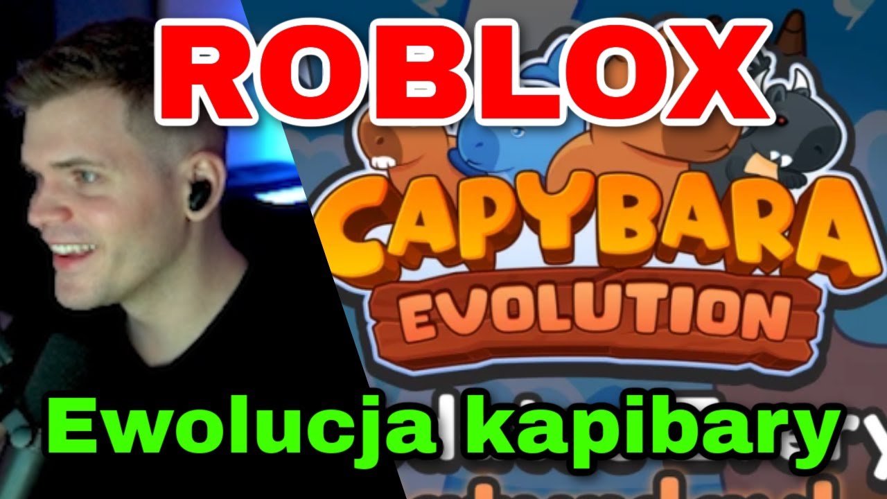 GUCIO I ROBLOX | SUPER GRA CAPYBARA EVOLUTION #h2p_gucio #gucioshoty #gucio #gucioroblox