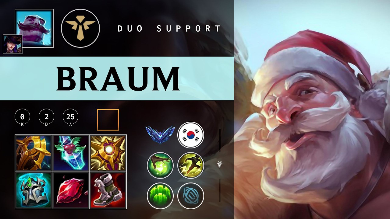 Braum Support vs Nautilus - KR Diamond Patch 26.03