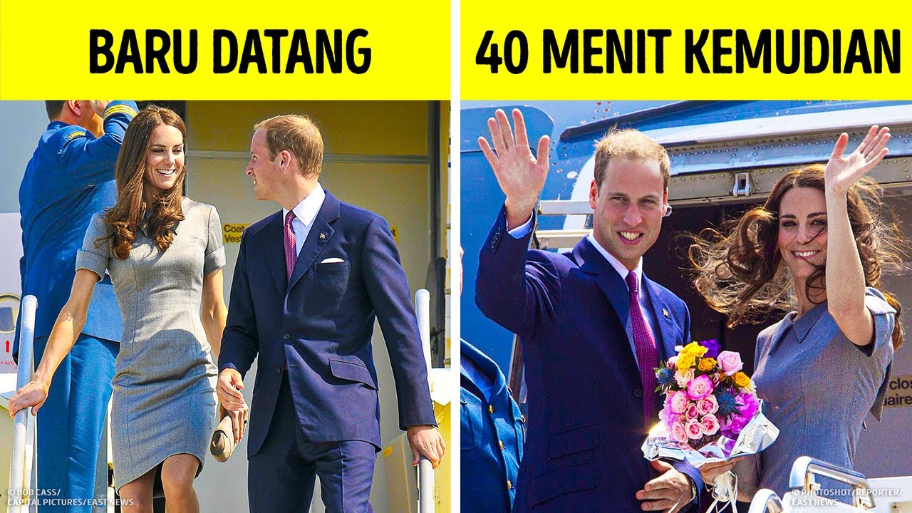 10+ Hal yang Selalu Dilakukan Keluarga Kerajaan Inggris Saat Bepergian