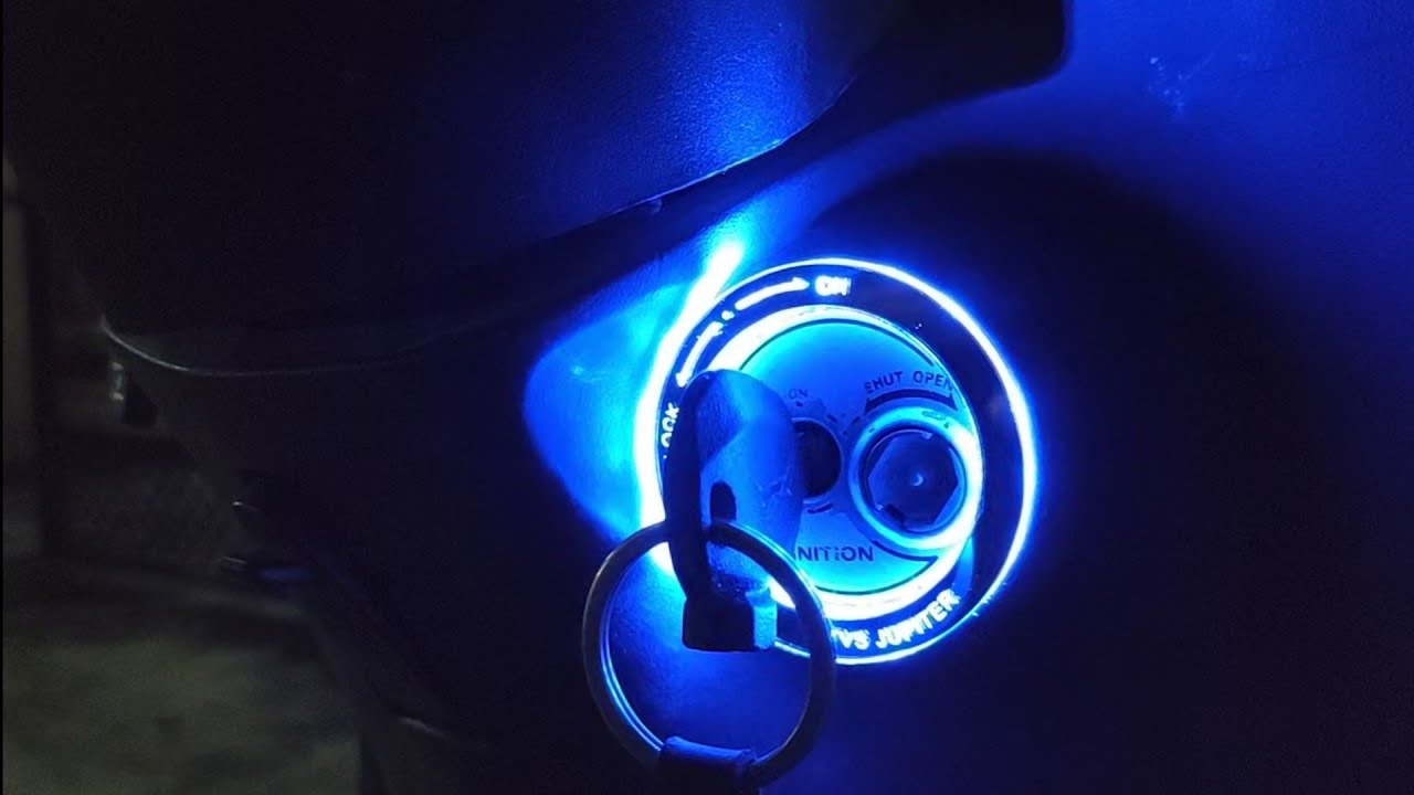 Tvs Jupiter ignition ring light new modification special for tvs Jupiter