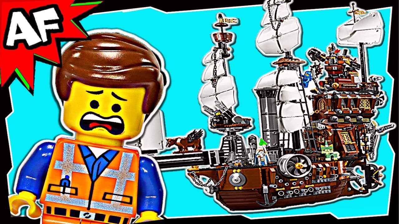 Lego Movie MetalBeard's SEA COW SHIP 70810 Stop Motion Set Review