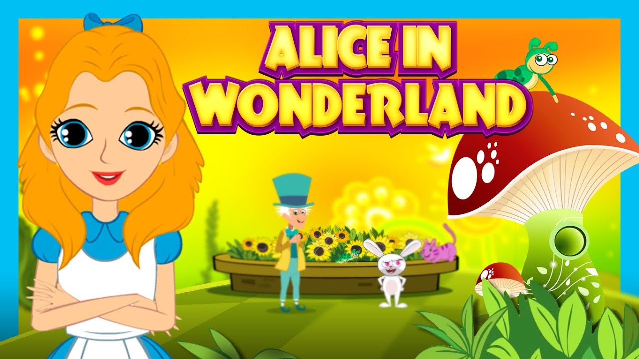 ALICE IN WONDERLAND Fairy Tales And Bedtime Story For Kids | Animated Full Story