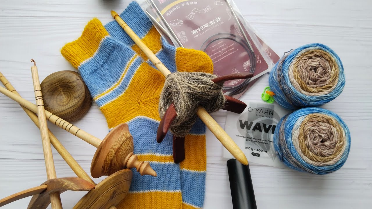 Мои повязушки и вязальные покупки 🧶🧶🧶