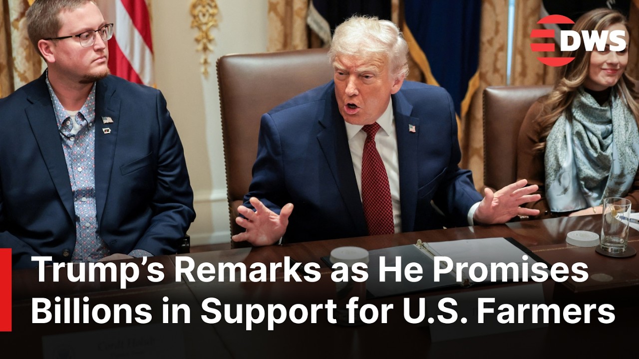 ICYMI FULL MEETING: Trump Hosts Roundtable to Announce $12 Billion in Aid for American Farmers |AC1E