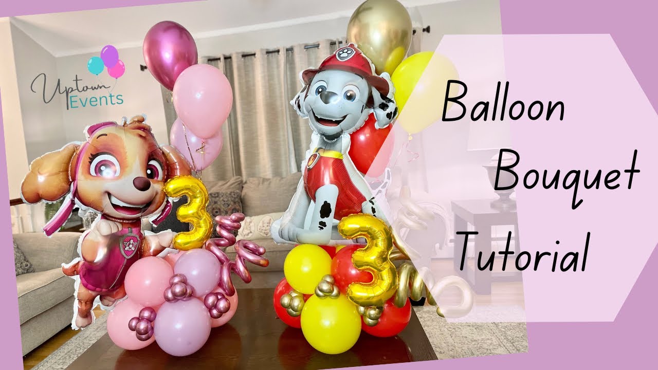Balloon Bouquet Tutorial