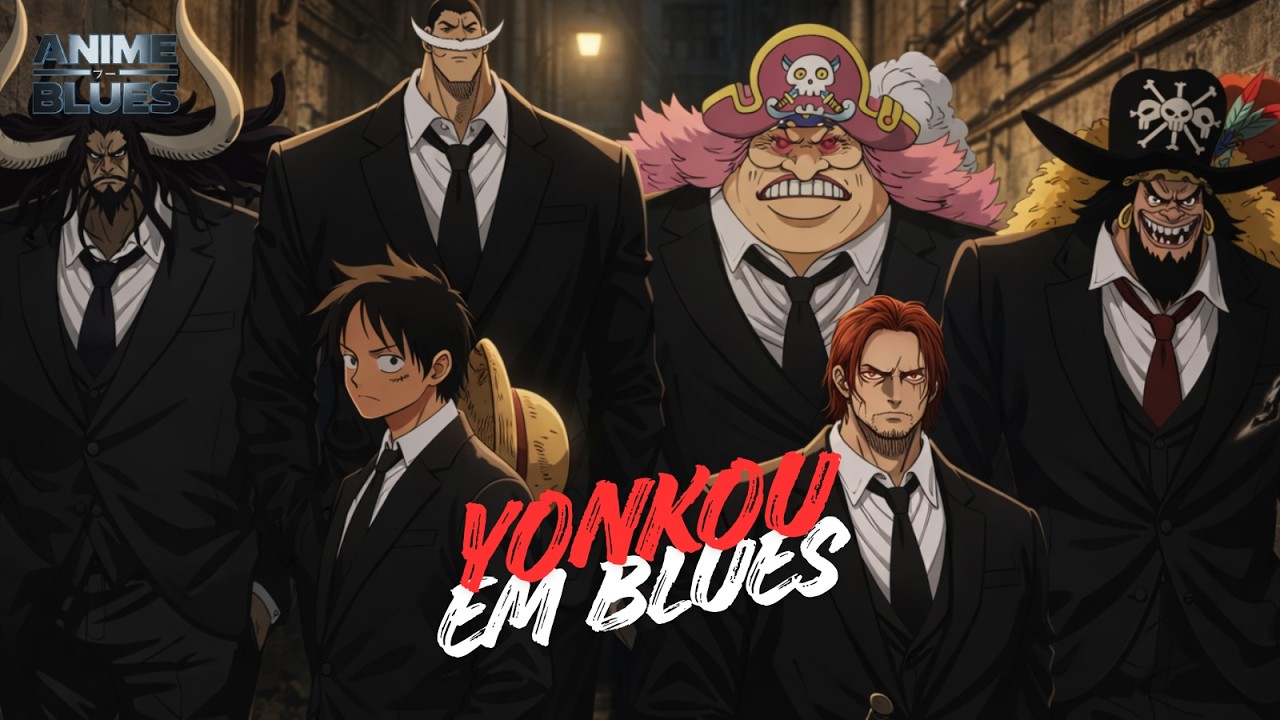 YONKOU🌊👑(ONE PIECE) | O PESO DA COROA | ANIME EM BLUES
