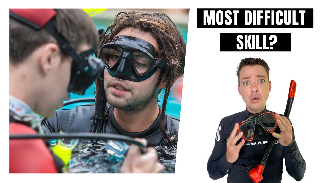 Most Difficult Scuba Skill? 5 Tips to Clear your Scuba Mask