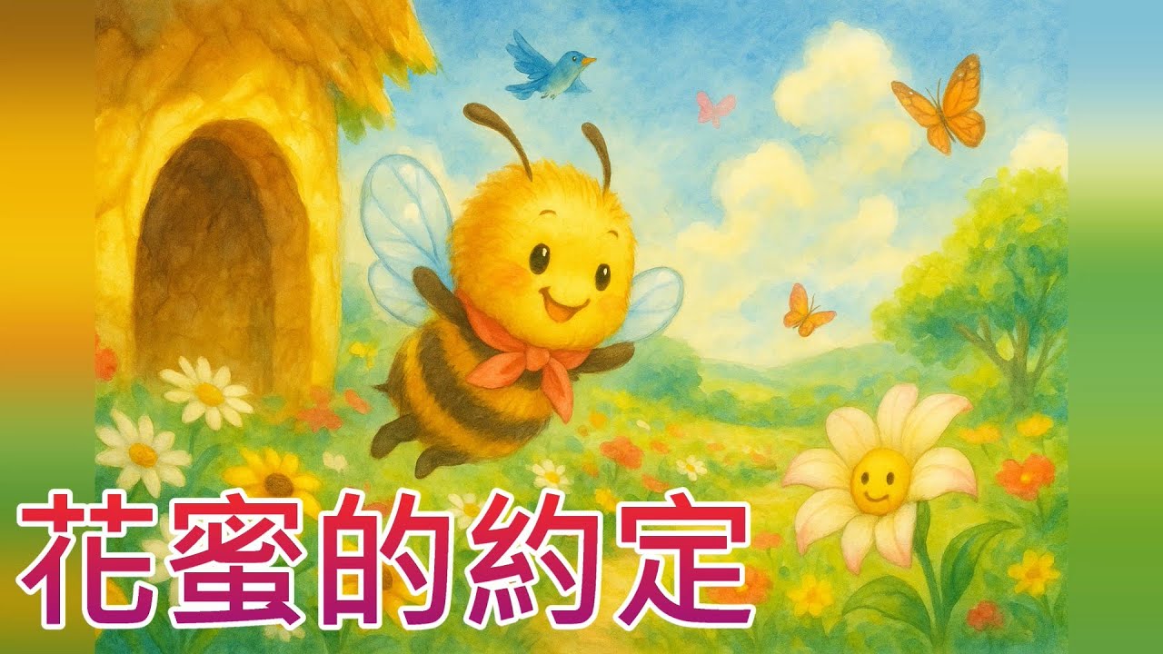 【聽安淇說-小劇場】互利共生與合作-花蜜的約定│兒童故事│親子