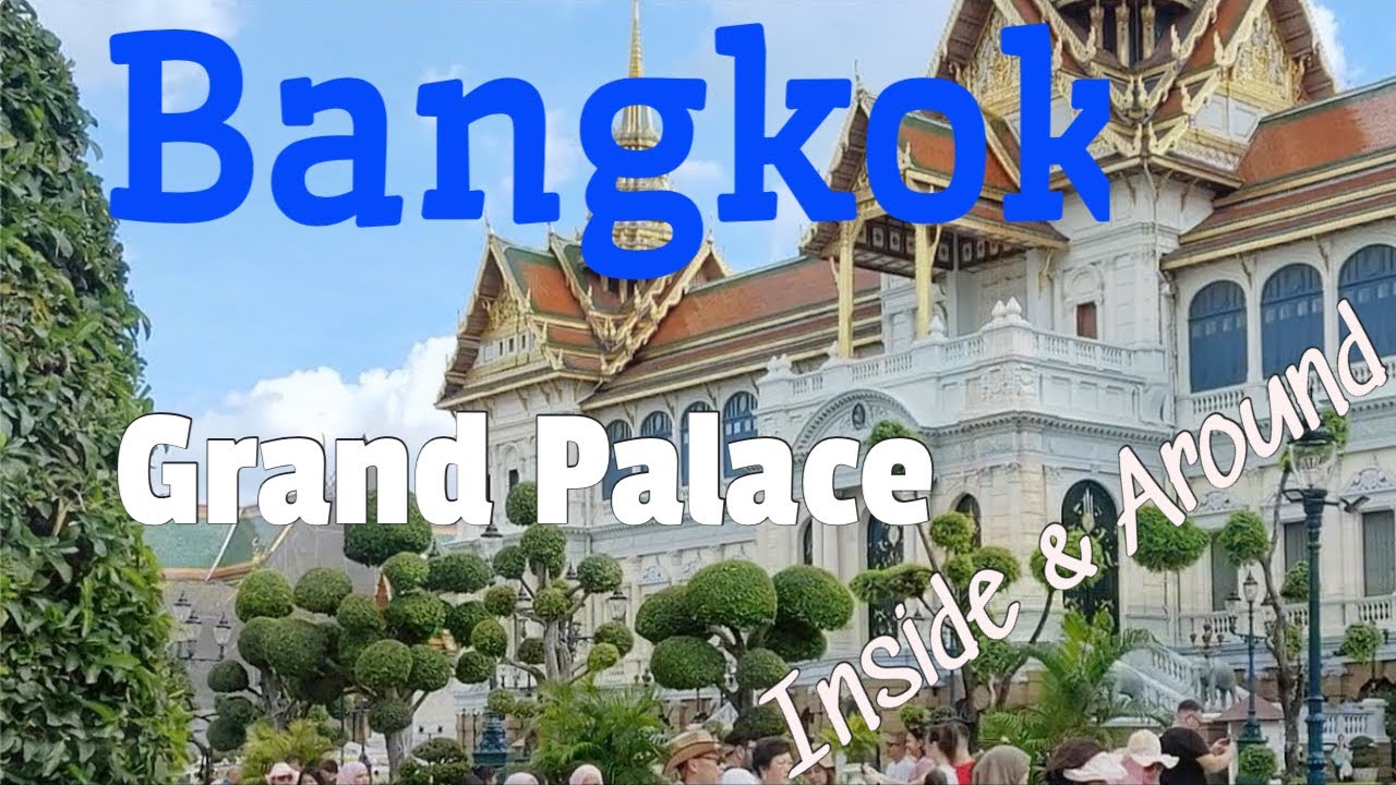 Бангкокский влог-Большой дворец внутри и снаружи-2023 #bangkok #bangkokthailand...
