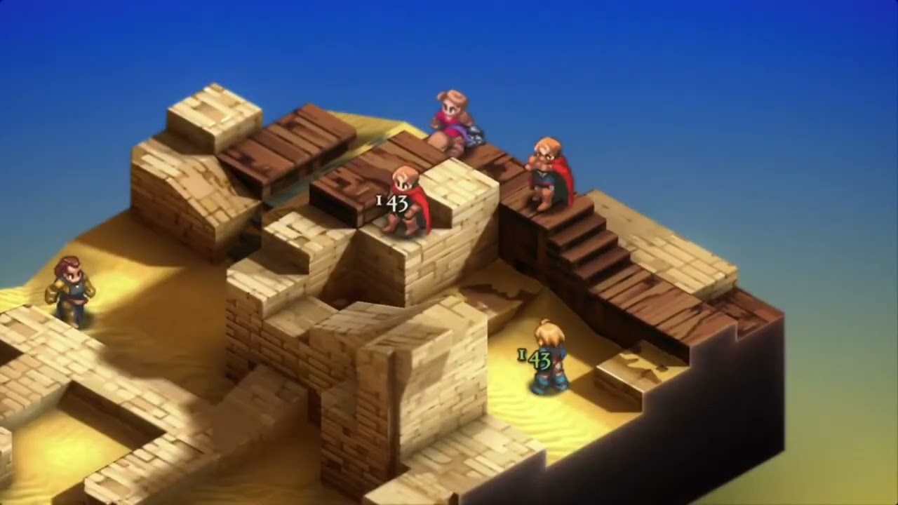 Solo Ramza Bard Part 33 - Beddha Sandwaste - Final Fantasy Tactics Ivalice Chronicles