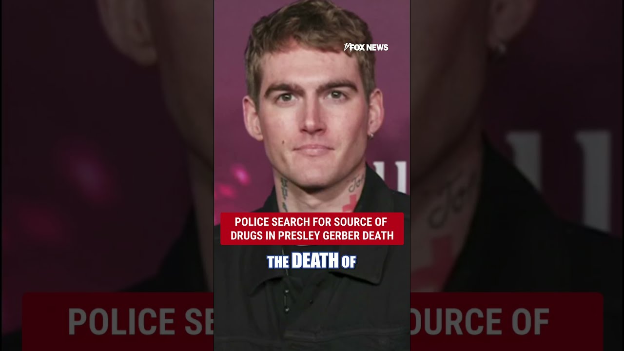 Police search for possible SOURCE of drugs in Presley Gerber death