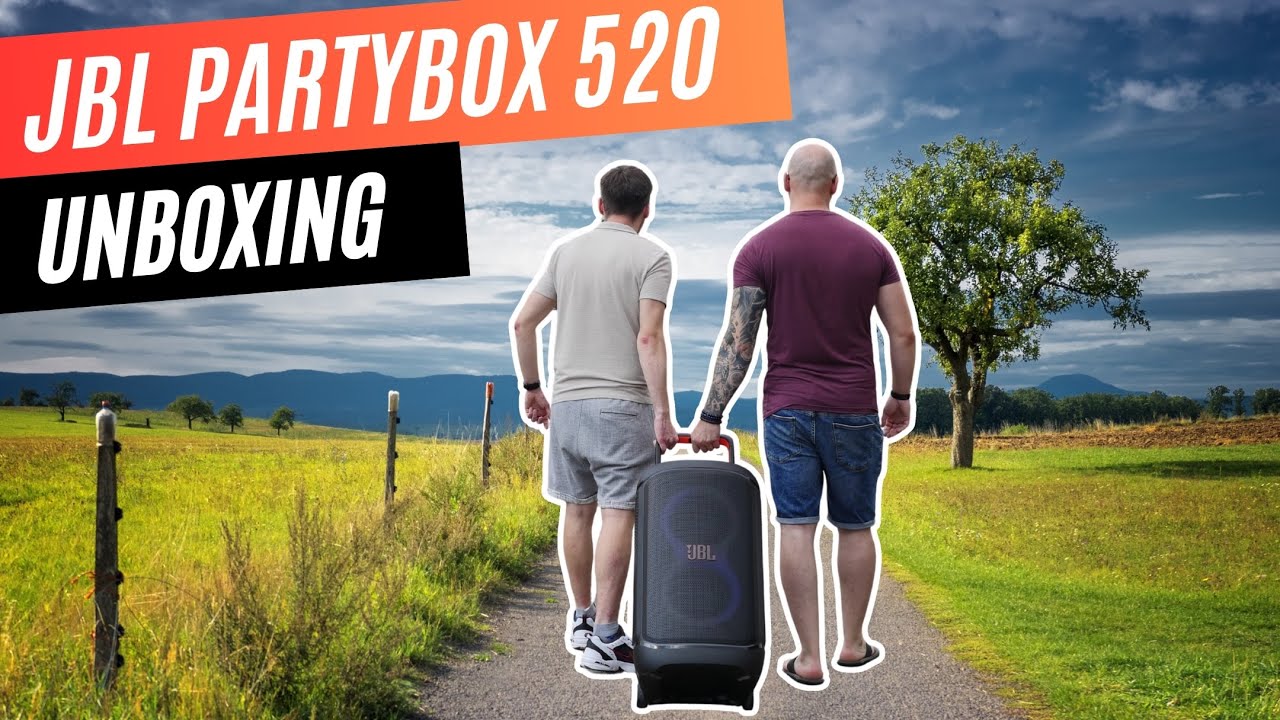 JBL PartyBox 520 - unboxing, pierwsze wrażenia i szybki odsłuch