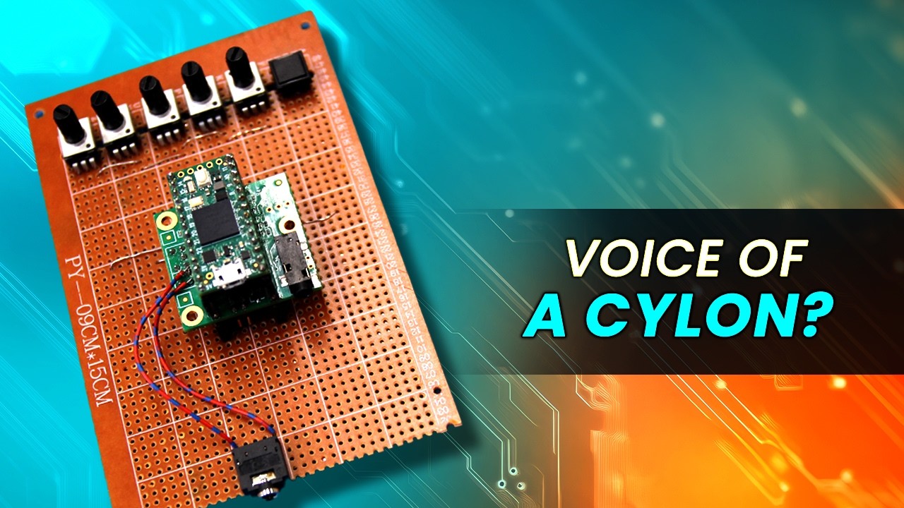Make Your Own Vocoder with Teensy 4.0 - Voice of a Cylon?!