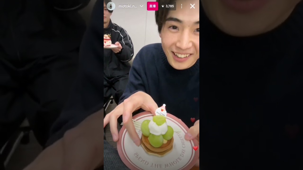 20251225中沢元紀奥野壮生田俊平 インスタライブ