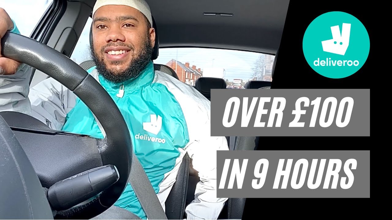 Earn Over £100 in One Day with Deliveroo My 9-Hour Delivery Shift!